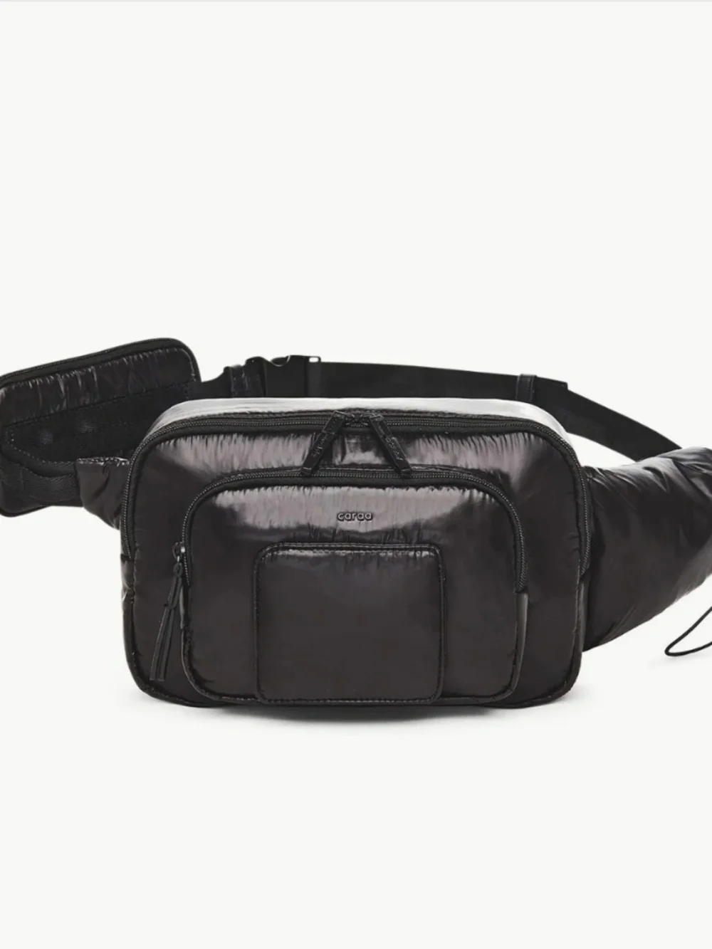 Caraa Baby Changing Sling in Nylon, Black